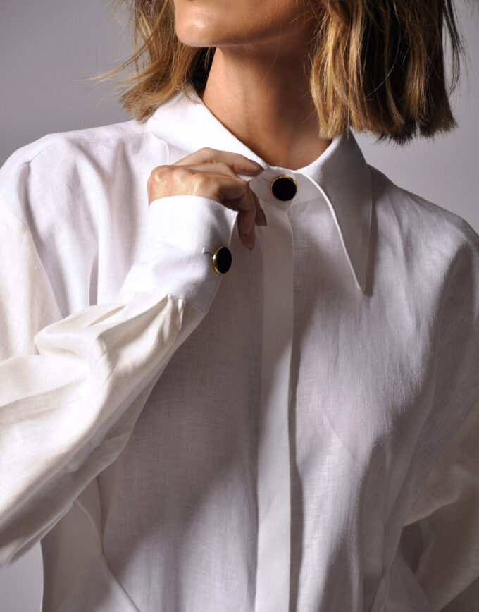 VESTIDO/CAMISA CANELA