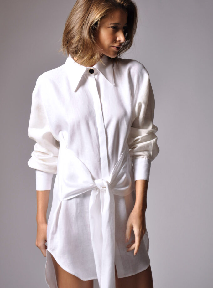 VESTIDO/CAMISA CANELA